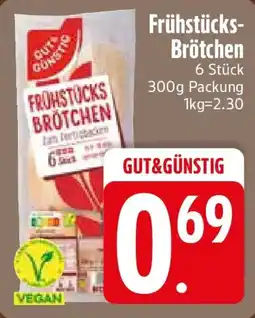 Edeka Frühstücks Brötchen Angebot