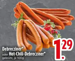 Edeka Debrecziner oder Hot-Chili-Debrecziner Angebot