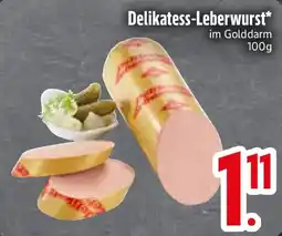 Edeka Delikatess-Leberwurst Angebot