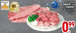 Edeka Strohschwein Gulasch oder Schnitzel Angebot