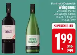 Edeka Frankreich/Österreich Weingenuss Angebot
