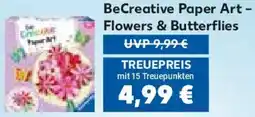 Edeka Ravensburger BeCreative Paper Art - Flowers & Butterflies Angebot