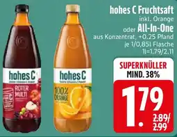 Edeka hohes C Fruchtsaft oder All-In-One Angebot