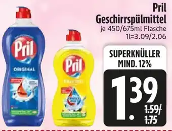 Edeka Pril Geschirrspülmittel Angebot