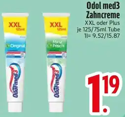Edeka Odol med3 Zahncreme Angebot
