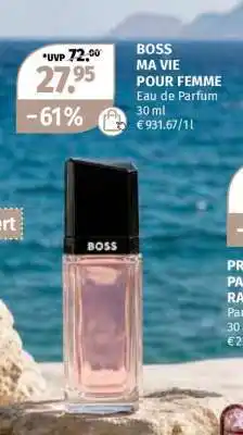 Müller BOSS MA VIE POUR FEMME Angebot