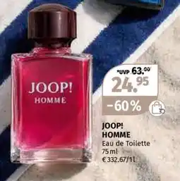 Müller JOOP! HOMME Angebot