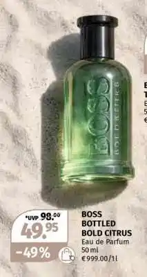 Müller BOSS BOTTLED BOLD CITRUS Angebot