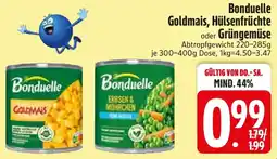 Edeka Bonduelle Goldmais, Hülsenfrüchte oder Grüngemüse Angebot