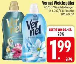 Edeka Vernel Weichspüler Angebot