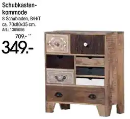 Zurbrüggen Schubkastenkommode Angebot