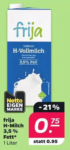 Netto frija H-Vollmilch Angebot