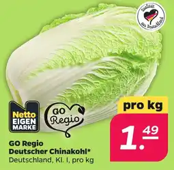 Netto GO Regio Deutscher Chinakohl Angebot