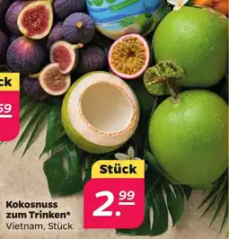 Netto Kokosnuss zum Trinken Angebot