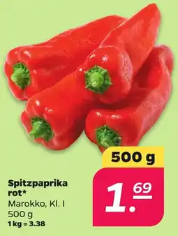 Netto Spitzpaprika rot* Angebot