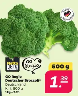 Netto GO Regio Deutscher Broccoli* Angebot