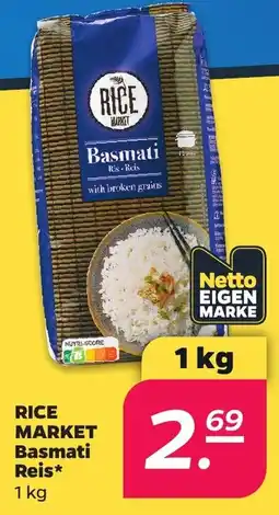 Netto RICE MARKET Basmati Reis* Angebot