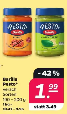 Netto Barilla Pesto* Angebot