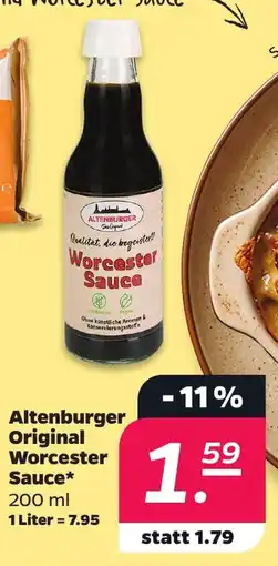 Netto Altenburger Original Worcester Sauce Angebot