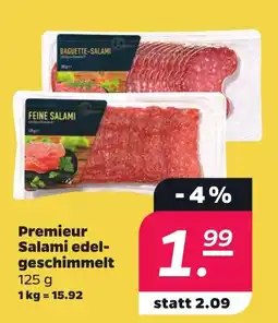 Netto Premieur Salami edel-geschimmelt Angebot