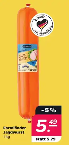Netto Farmländer Jagdwurst Angebot