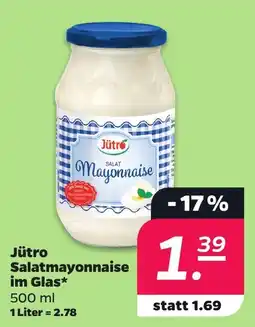 Netto Jütro Salatmayonnaise Angebot