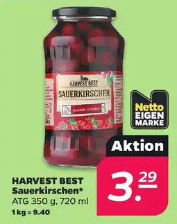 Netto Harvest Best Sauerkirschen Angebot