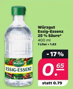 Netto Würzgut Essig-Essenz Angebot
