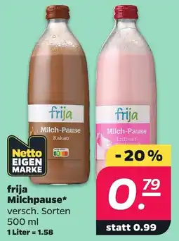 Netto frija Milchpause Angebot