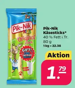 Netto Pik-Nik Käsesticks Angebot