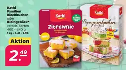 Netto Kathi Familien Blechkuchen oder Kleingebäck Angebot