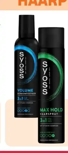Rossmann Syoss Haarspray Angebot