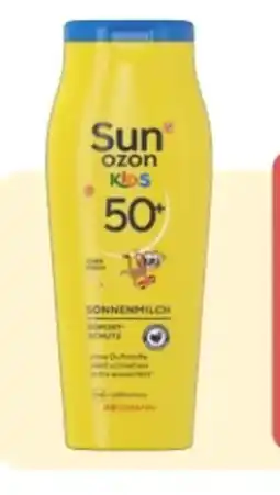 Rossmann Sunozon Sonnenmilch Kids LSF 50 + Angebot