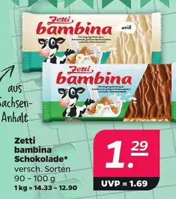 Netto Zetti bambina Schokolade* Angebot
