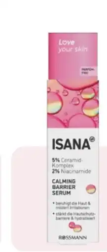 Rossmann Isana Calming Barrier Serum Angebot