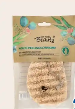 Rossmann For your Beauty Kokos Peelingschwamm Angebot