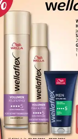 Rossmann Wella Wellaflex Haarspray Angebot