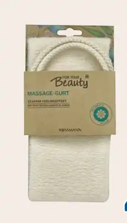 Rossmann For your Beauty Massage-Gurt Angebot