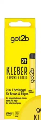 Rossmann Schwarzkopf Got2b Gel-Kleber Angebot