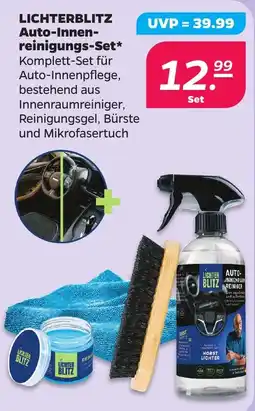 Netto LICHTERBLITZ Auto-Innenreinigungs-Set Angebot