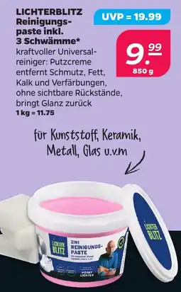 Netto LICHTERBLITZ Reinigungspaste Angebot