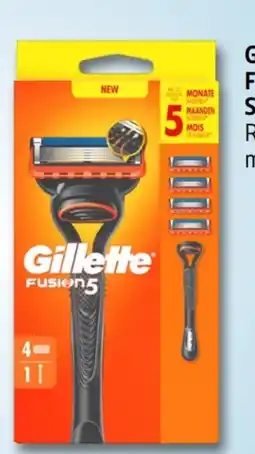 Rossmann Gillette Fusion 5 Starterset Angebot