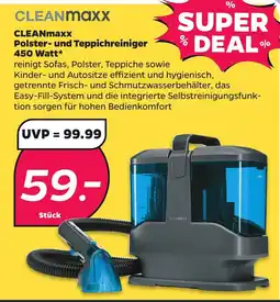 Netto CLEANmaxx Polster- und Teppichreiniger Angebot