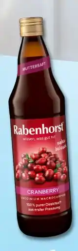 Rossmann Rabenhorst Bio Cranberry Angebot