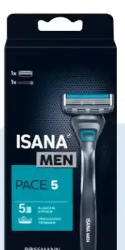 Rossmann Isana men Pace 5 Rasierer Angebot