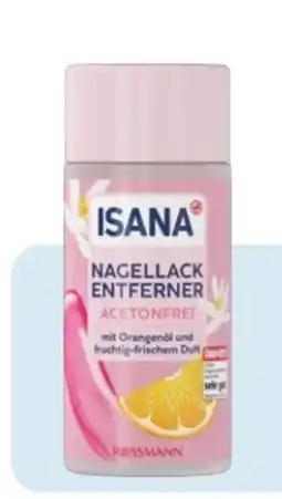 Rossmann Isana Nagellackentferner Acetonfrei Angebot