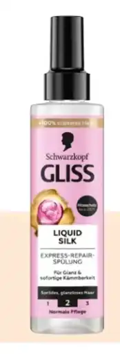 Rossmann Schwarzkopf Gliss Express-Repair Sprühspülung Angebot