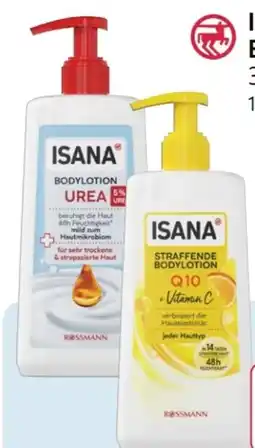 Rossmann Isana Bodylotion Angebot