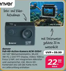 Netto denver Full-HD-Action-Kamera ACW-5054 Angebot
