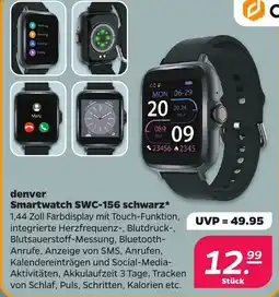 Netto denver Smartwatch SWC-156 schwarz* Angebot